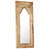 Mirror 50x3x110 cm Solid Mango Wood - Low Angle