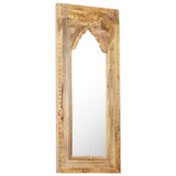 Mirror 50x3x110 cm Solid Mango Wood - Extra Image