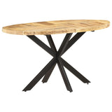 Dining Table 140x80x75 cm Solid Mango Wood - Extra Image