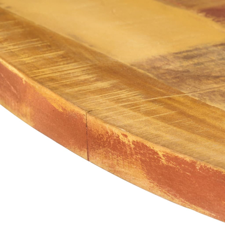 Dining Table Round 175x75 cm Solid Reclaimed Wood