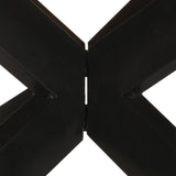 Dining Table Round 175x75 cm Acacia Wood with Honey Finish - Close-Up Angle