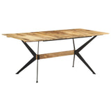 Dining Table 180x90x76 cm Solid Mango Wood