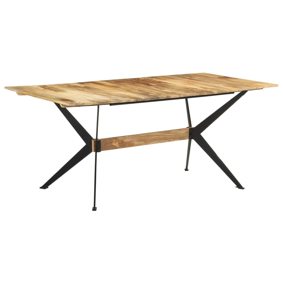 Dining Table 180x90x76 cm Solid Mango Wood
