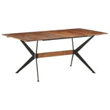 Dining Table 180x90x76 cm Solid Mango Wood - Extra Image