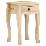 Bed Cabinet 28x28x46 cm Solid Mango Wood - Extra Image