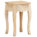 Bed Cabinet 28x28x46 cm Solid Mango Wood - Top-Down View