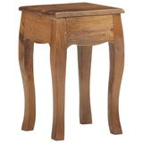 Bed Cabinet 28x28x46 cm Solid Mango Wood - 45-Degree Angle