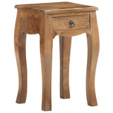 Bed Cabinet 28x28x46 cm Solid Mango Wood - Extra Image