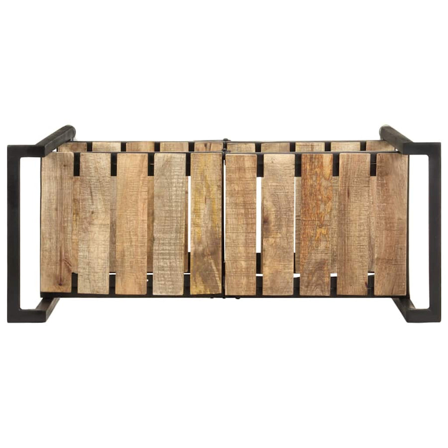 Kitchen Trolley 87x36x81 cm Solid Mango Wood