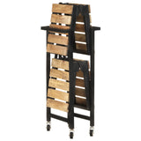 Kitchen Trolley 87x36x81 cm Solid Mango Wood - 45-Degree Angle