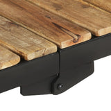 Kitchen Trolley 87x36x81 cm Solid Mango Wood - Low Angle
