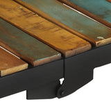 Kitchen Trolley 87x36x81 cm Solid Reclaimed Wood - Low Angle