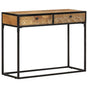 Console Table 100x35x75 cm Solid Mango Wood
