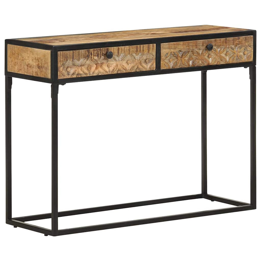 Console Table 100x35x75 cm Solid Mango Wood