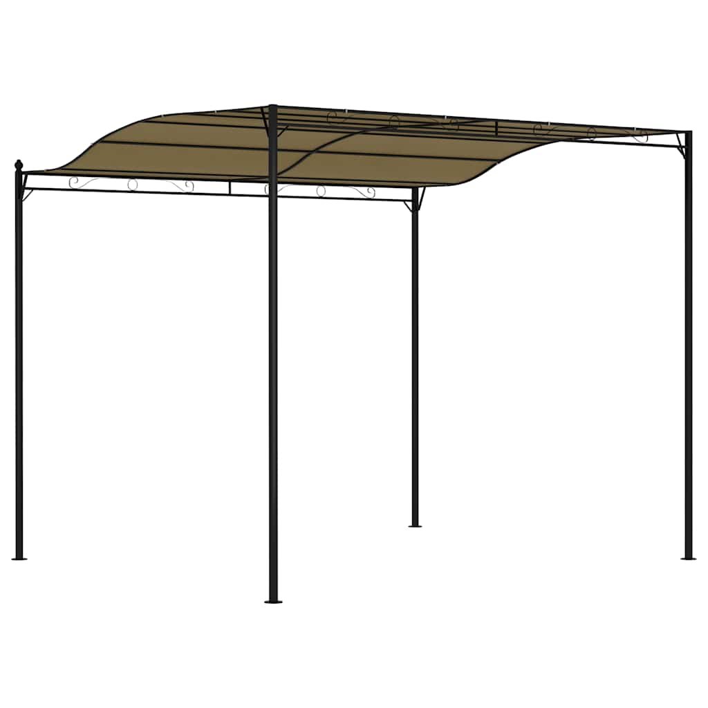 Sunshade Awning 3x2,4 m Taupe 180 g/m²