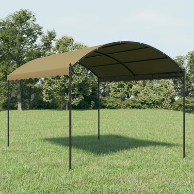 Gazebo 4x3x2,6 m Taupe 180 g/m²