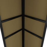 Gazebo with Double Roof 3x6 m Taupe 180 g/m²