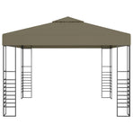 Garden Marquee 3x3 m Taupe 180 g/m?