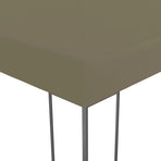 Garden Marquee 3x3 m Taupe 180 g/m?