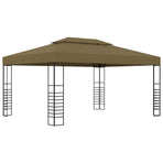 Gazebo 3x4 m Taupe 180 g/m?