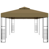Garden Gazebo 6x3x2.7 m Taupe 180 g/m?