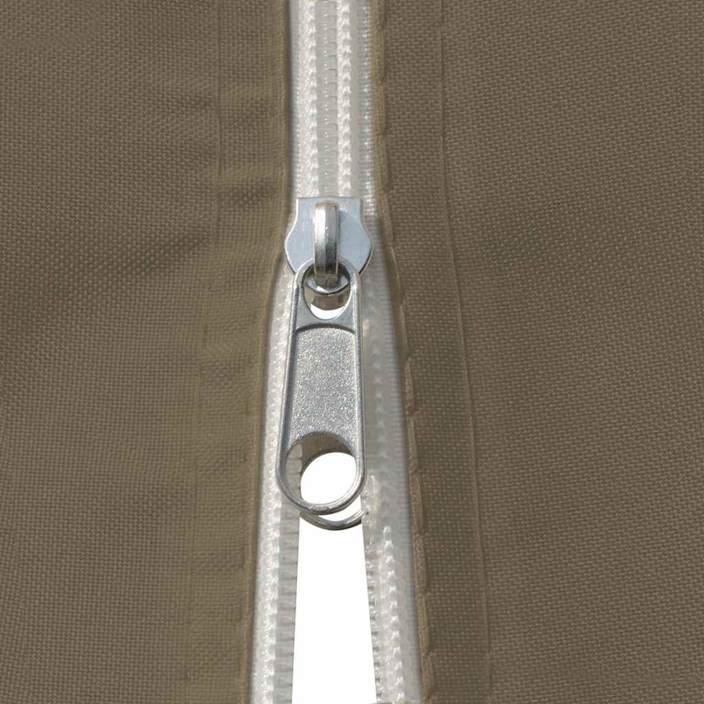 Garden Marquee with Curtains 4x3 m Taupe 180 g/m?