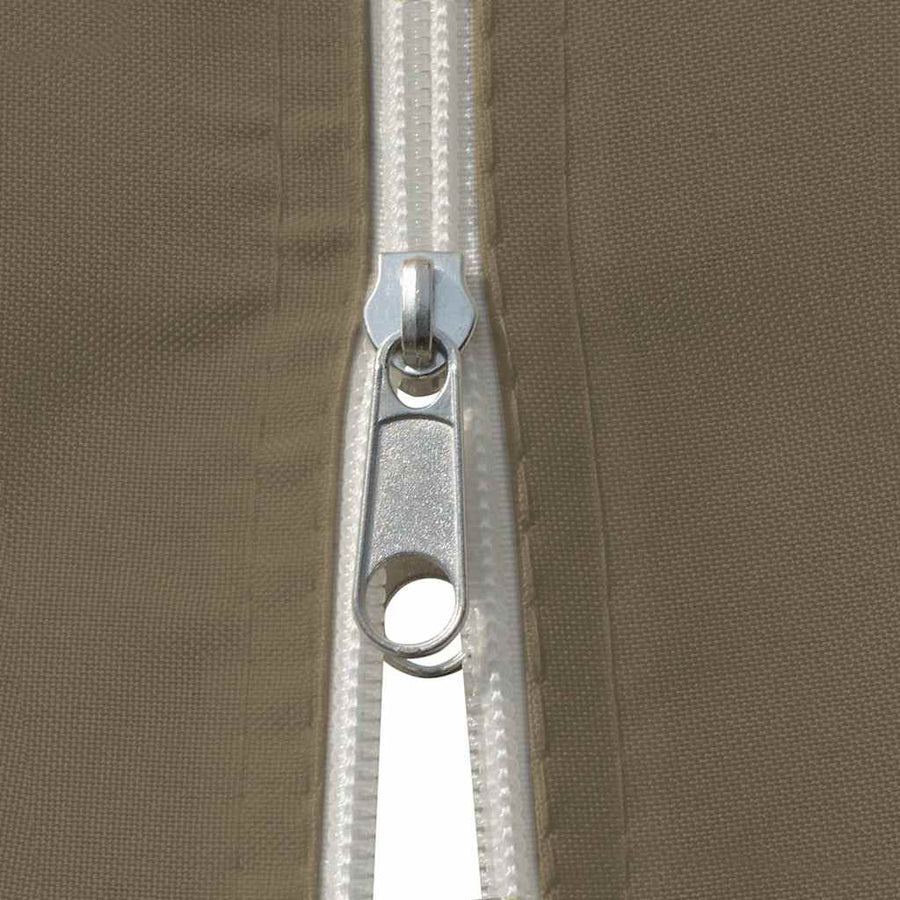 Garden Marquee with Curtains 4x3 m Taupe 180 g/m?