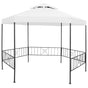 Garden Gazebo 323x275x265 cm White 180 g/m?
