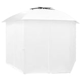 Garden Marquee with Curtains 360x312x265 cm White 180 g/m?