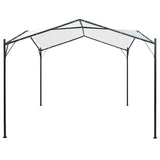 Gazebo 3x3x2.6 m White 180 g/m² - Front View