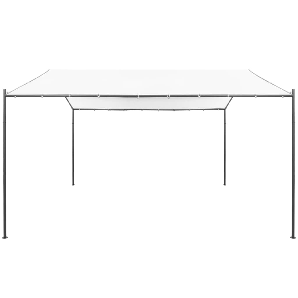 Garden Gazebo 400x400x260 cm White 180 g/m?