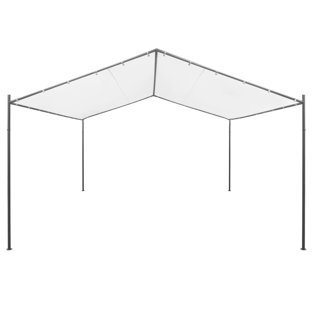 Garden Gazebo 400x400x260 cm White 180 g/m?