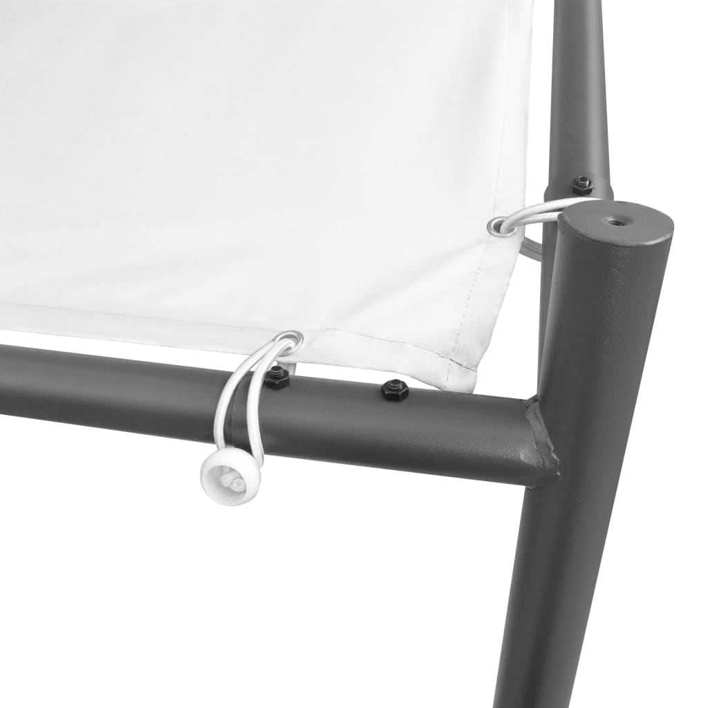 Garden Gazebo 400x400x260 cm White 180 g/m?