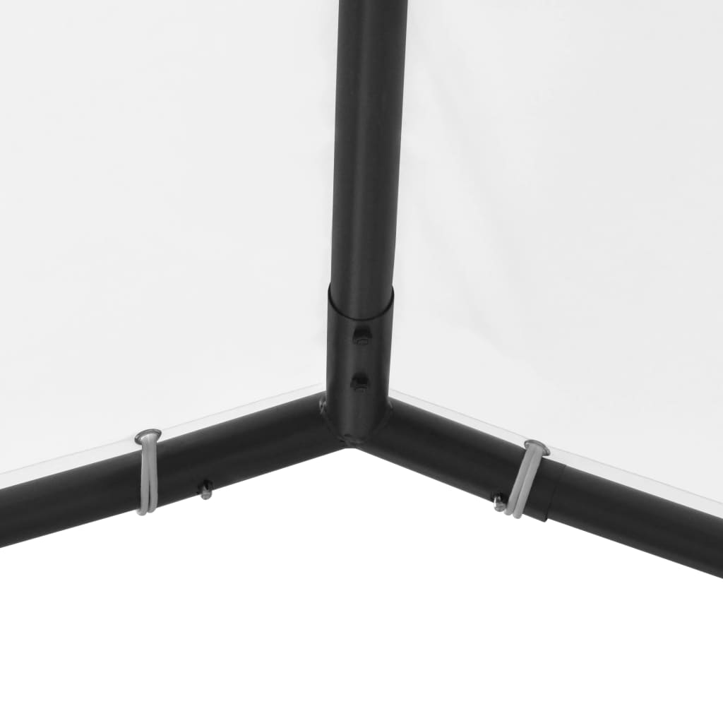 Garden Gazebo 400x400x260 cm White 180 g/m?