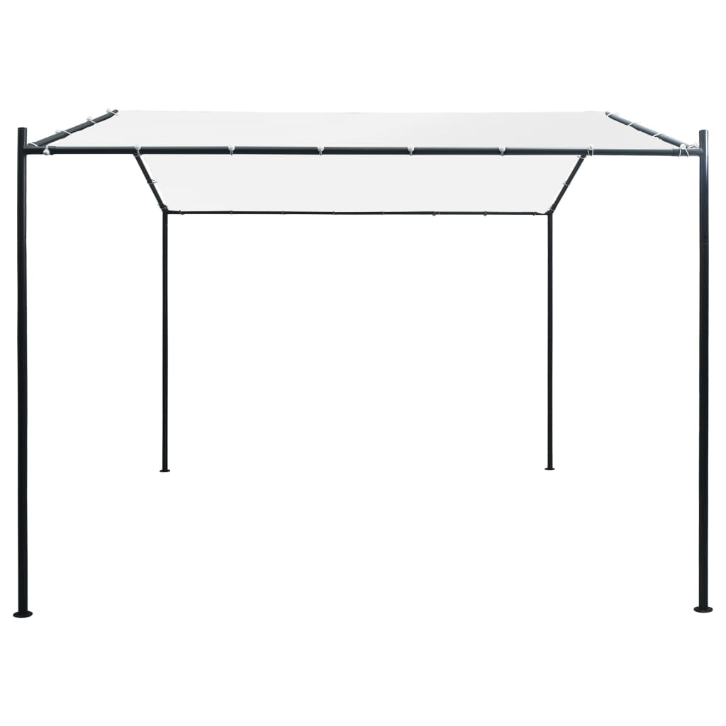 Gazebo 3x3x2.6 m White 180 g/m²