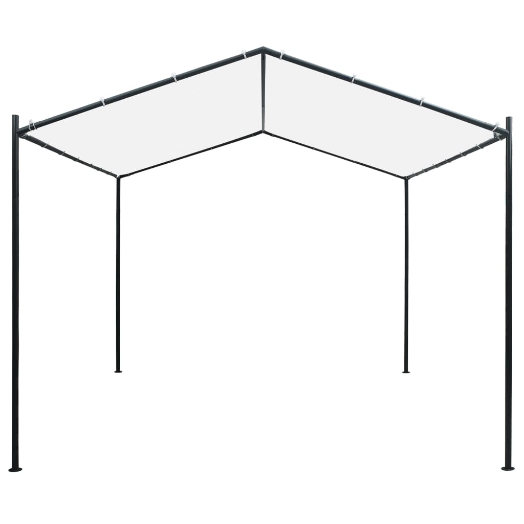 Gazebo 3x3x2.6 m White 180 g/m²