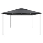Gazebo 4x4x3 m Anthracite 180 g/m?
