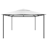 Gazebo 4x4x3 m White 180 g/m?