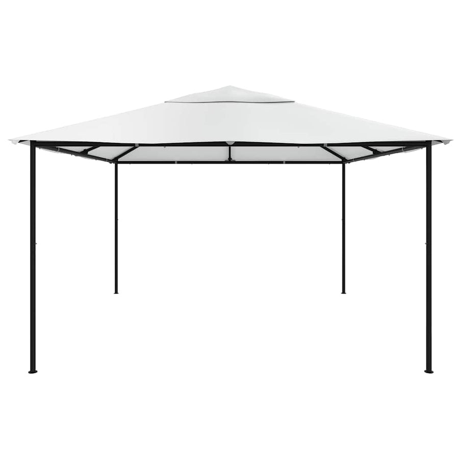 Gazebo 4x4x3 m White 180 g/m?