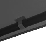 Gazebo 3x3 m Anthracite Fabric and Steel 180 g/m² - Top-Down View