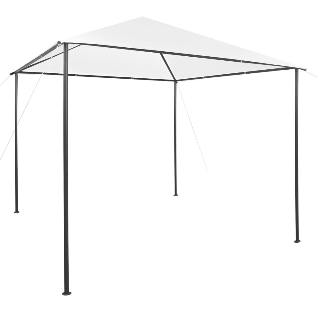 Gazebo 3x3x2.9 m White 180 g/m?
