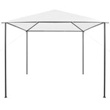 Gazebo 3x3x2.9 m White 180 g/m² - Front View