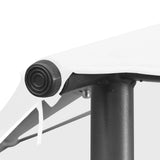 Gazebo 3x3x2.9 m White 180 g/m?