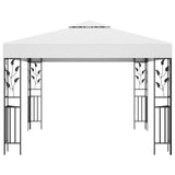 Gazebo 3x3 m White 180 g/m² - Front View