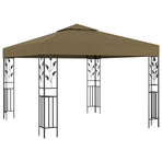 Gazebo 3x3 m Taupe 180 g/m?