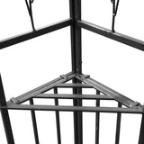 Gazebo with Double Roof 3x4 m Taupe 180 g/m?
