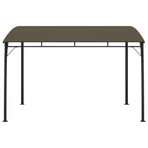 Garden Sunshade Awning 3x3x2.55 m Taupe
