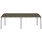 Garden Sunshade Awning 6x3x2.55 m Taupe