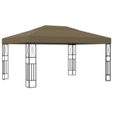 Gazebo 3x4 m Taupe Fabric