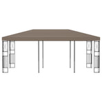 Gazebo 6x3 m Taupe Fabric